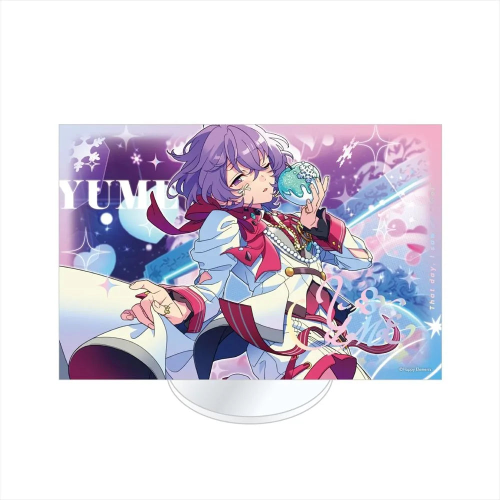 Hot Anime Store Ensemble Stars!! Wataru Hibiki Eichi Tenshouin Hokuto Hidaka Acrylic HD Figure Stand Fans Charm Gifts About15cm