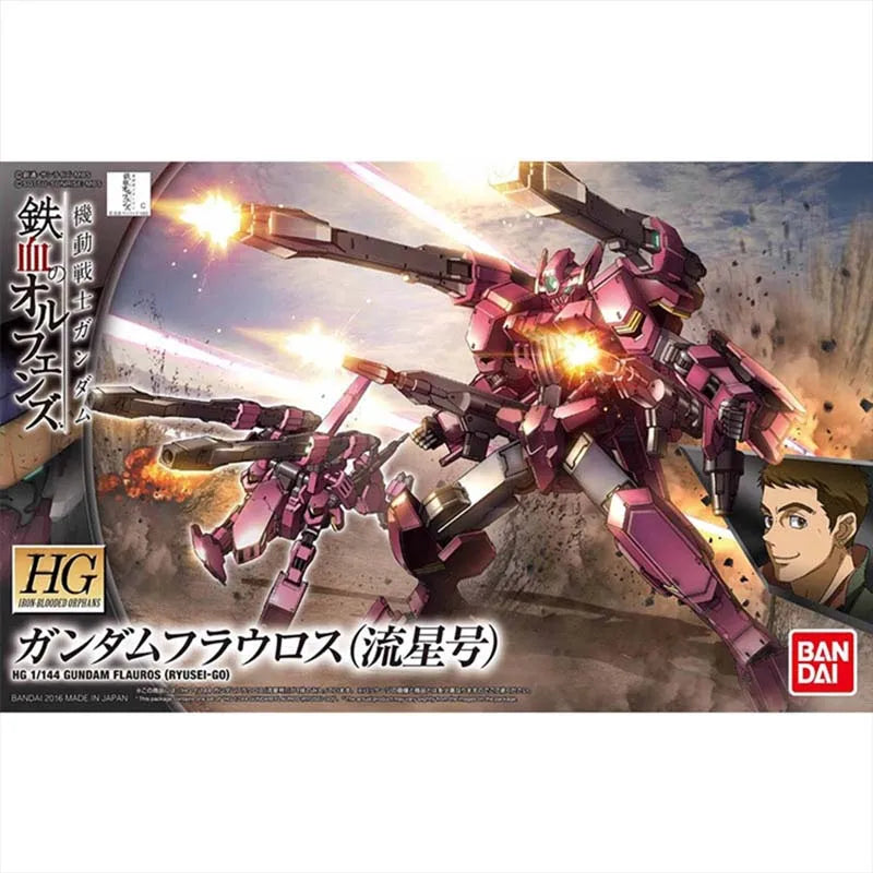 Bandai Gundam Model Kit HG IBO Bae Barbatos Lupus Rex Gusion Rebake Flauros Ryusei Go Kimaris Vidar Gunpla Anime Action Figures