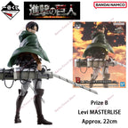 BANDAI Ichiban Kuji Attack on Titan I Will Finish the Beast Titan Levi Anime Figure In Stock Boxed Model Toys Holiday Gifts