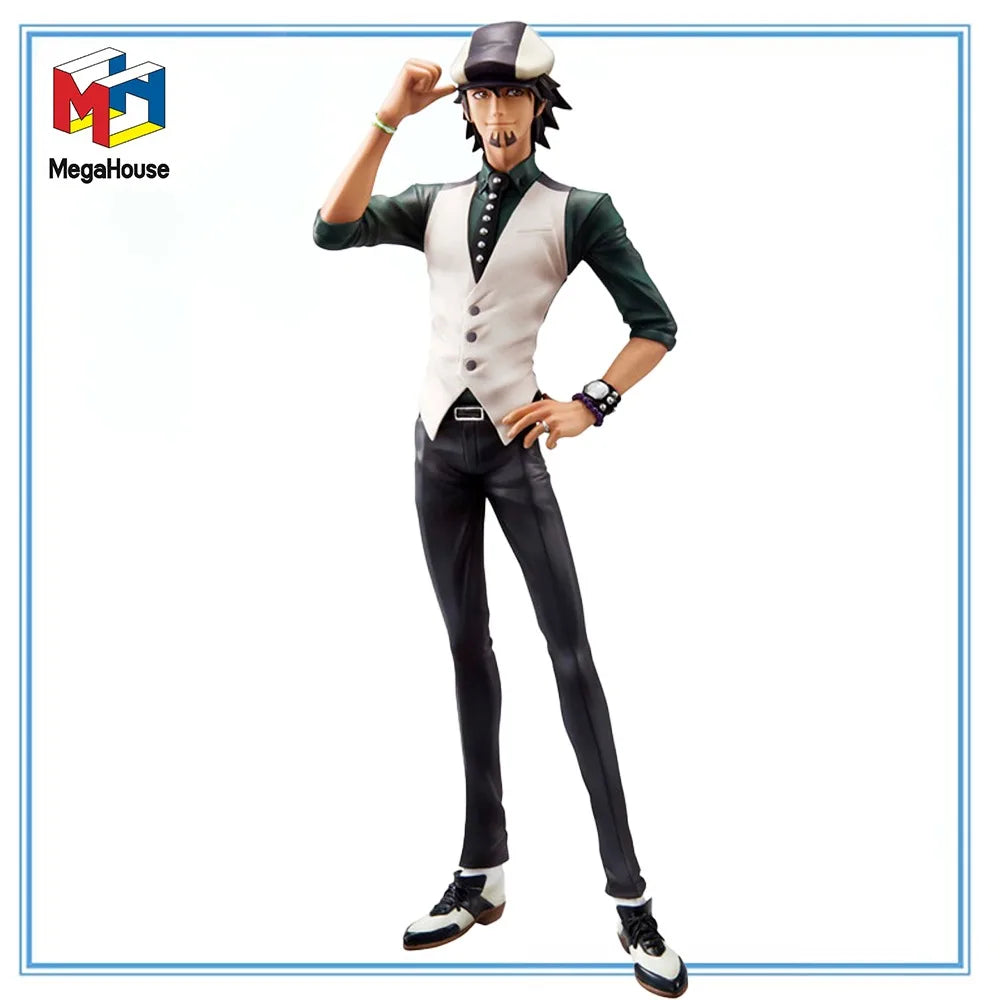 100% Original in Stock MegaHouse G.E.M. Tiger & Bunny Kaburagi T. Kotetsu Collection Series Model Decoration Model Toys