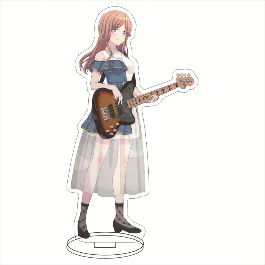 Anime Figure BanG Dream Maruyama Aya Sayo Hikawa Cosplay Acrylic Stand Model Plate Desk Decor Standing Sign Keychain Gifts