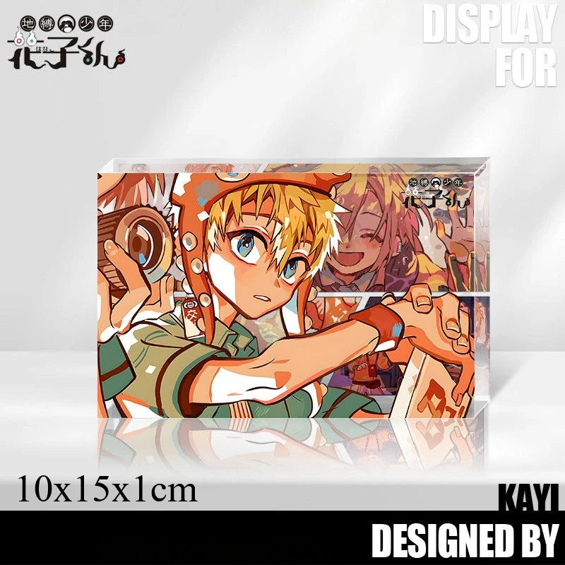 2025 Toilet-bound Hanako-kun Acrylic Brick Toy Cartoon Yugi Amane Yugi Tsukasa Figure Desktop Decora Cosplay Prop Fan Collection