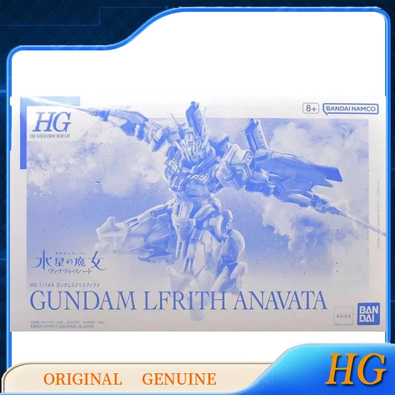 Bandai Original Genuine HG GUNDAM LFRITH ANAVATA JIU UR THORN Anime Action Figures Toys for Kids Gift Assembly Model Ornaments