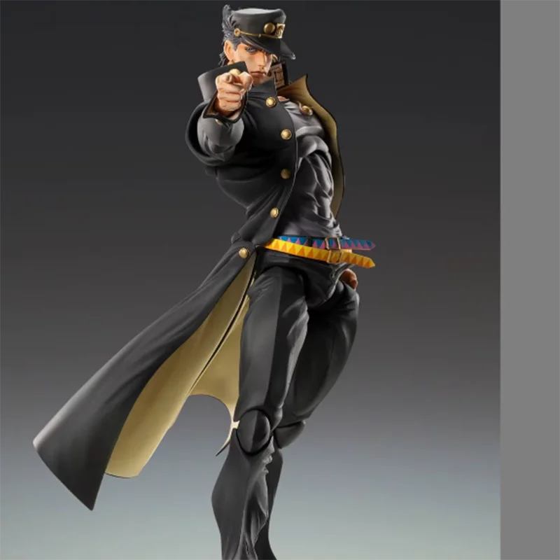 Genuine Jojo’S Bizarre Adventure Jotaro Kujo Action Figure Model Kit 250mm Height Collectible Toy Gift In Stock