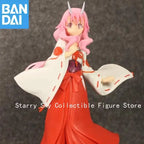 Genuine Bandai That Time I Got Reincarnated As A Slime Espresto Maiden Costume Texture Shuna Figure Model Collector Figurine Toy