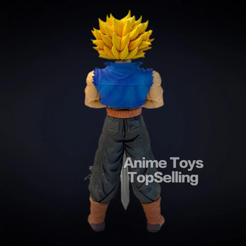 25cm/9.84in Anime Dragon Ball Z Figure Trunks Action Figures Pvc Statue Collection Model Toys for Children Gifts