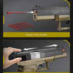 Cada SWAT Military WW2 Weapon Spear Building Blocks Compatible City Police For Pistol GUN Blocks Toys Bullet for Boys Gifts