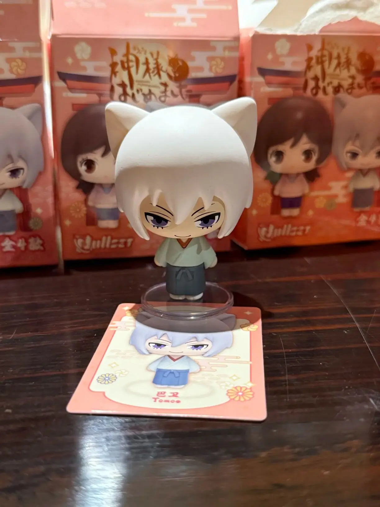 Hot Original Kamisama Kiss Blind Box Kamisama Kiss Standing Pose Series Anime Figures Mystery Box Nanami Tomoe Kawaii Doll Toy