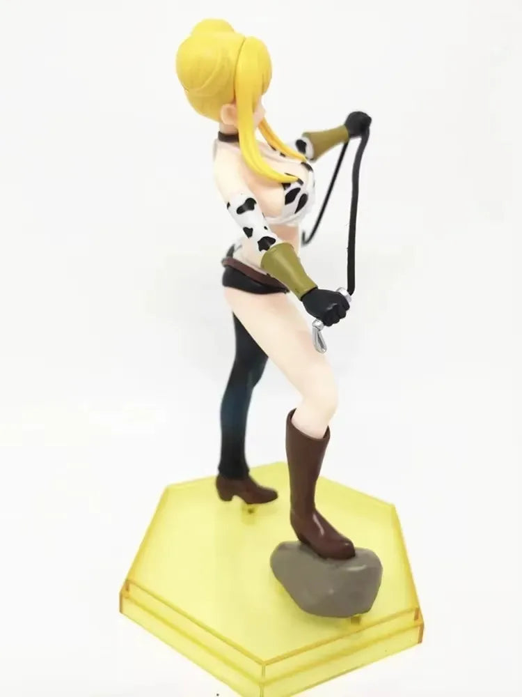 17cm Fairy Tail Lucy Heartfilia Virgo Form Anime Figure Pop Up Parade Lucy Action Figure Adult Collectible Model Gifts Toys
