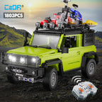 Cada technical Remote Control Off-road Tourer Racing Vehicle Bike Building Block City SUV Rc Car Bricks Toys for Boy Gifts