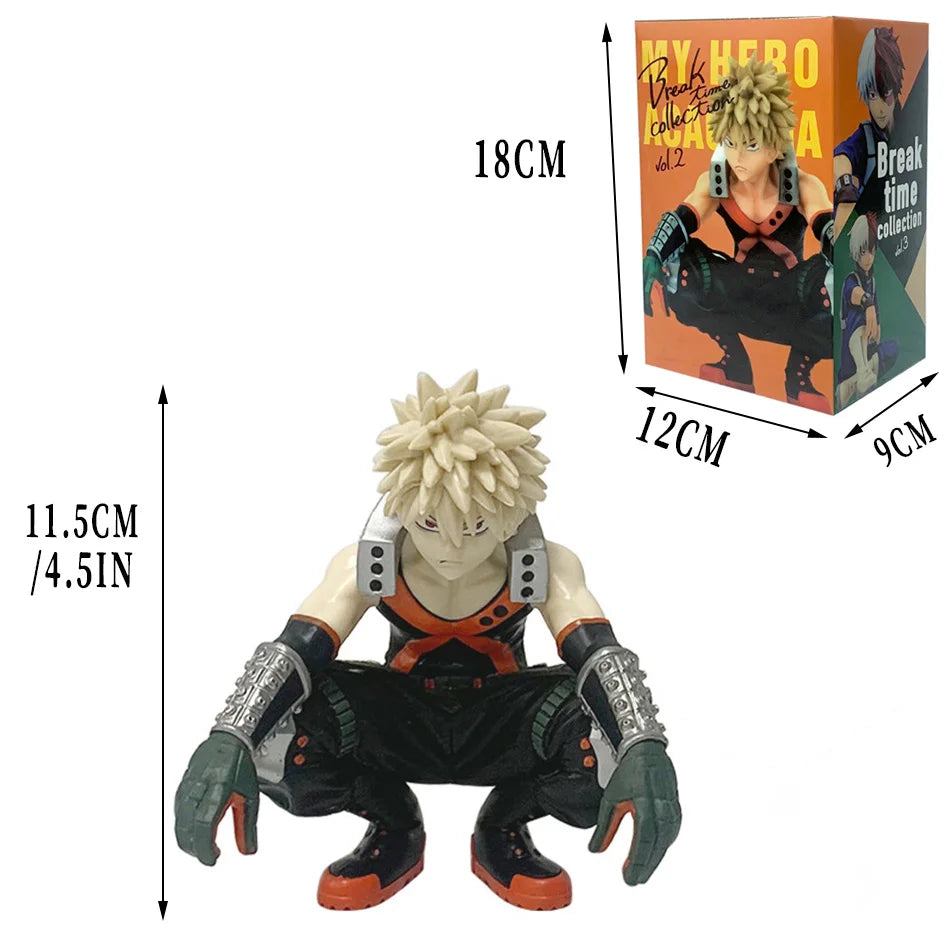 In Stock Brand New BANDAI BANPRESTO My Hero Academia Bakugou Katsuki Anime Action Figure Ornament Model Christmas Gift for kids