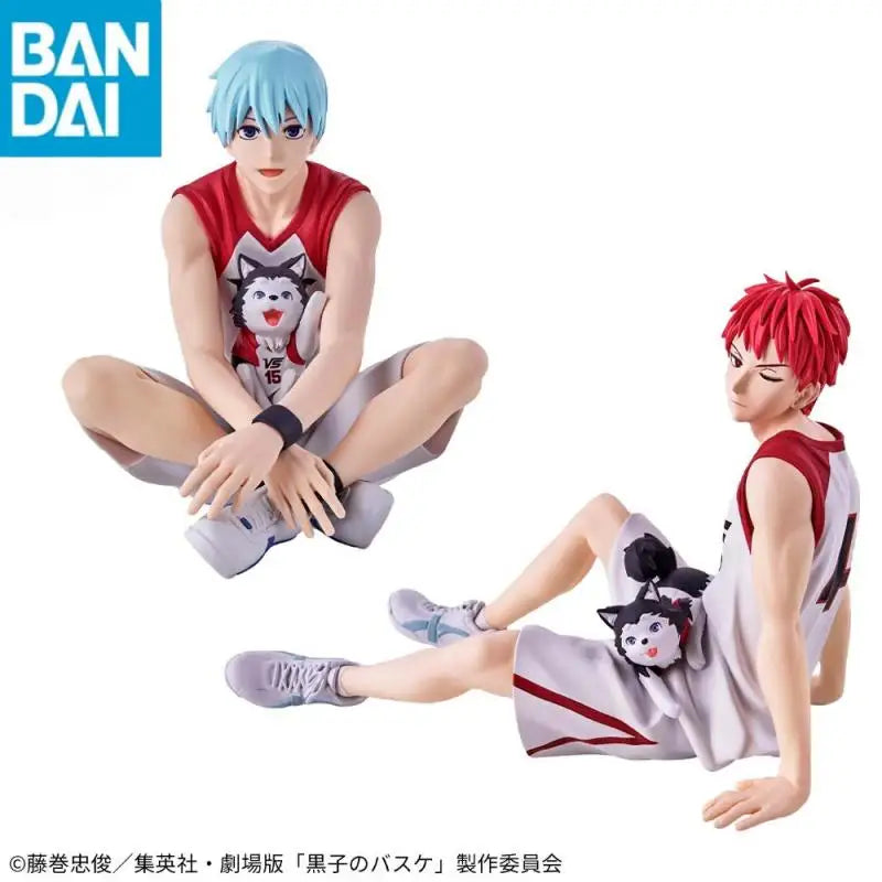 In Stock Original Bandai Namco Kuroko's Basketball Last Game Interval Kuroko Tetsuya Seijuro Akashi Figure Anime Model Genuine