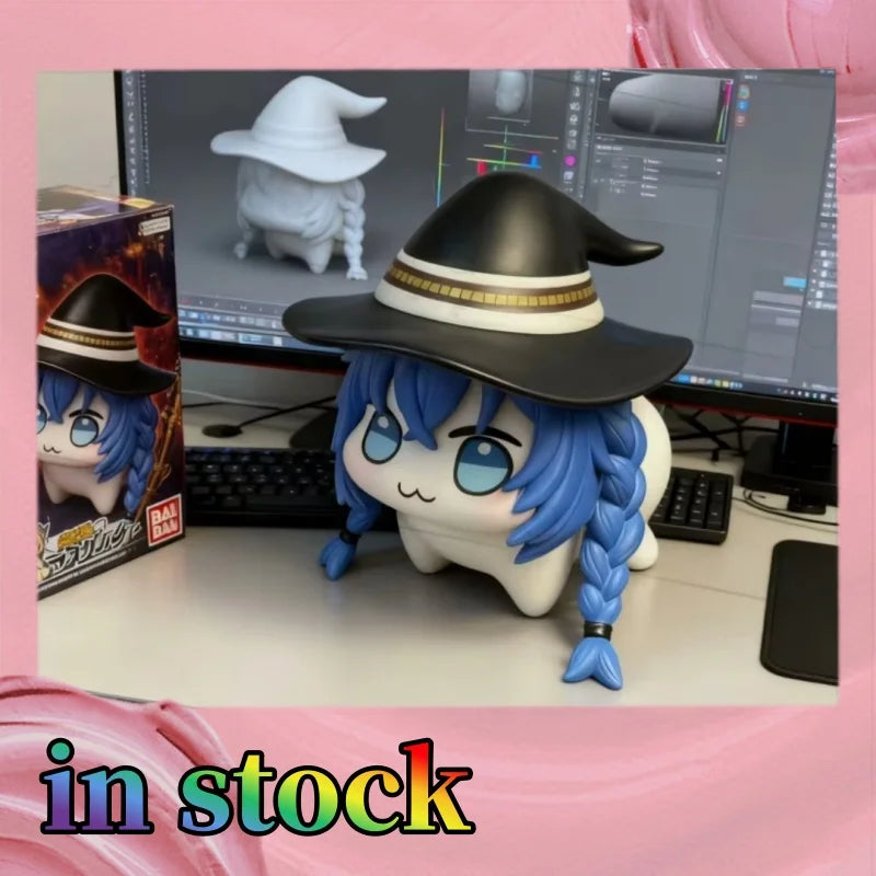 Mushoku Tensei Roxy Doro Action Figures Q Version Pvc Anime Model Figures Kawaii Cartoon Desktop Decoration Toy Doll Gift