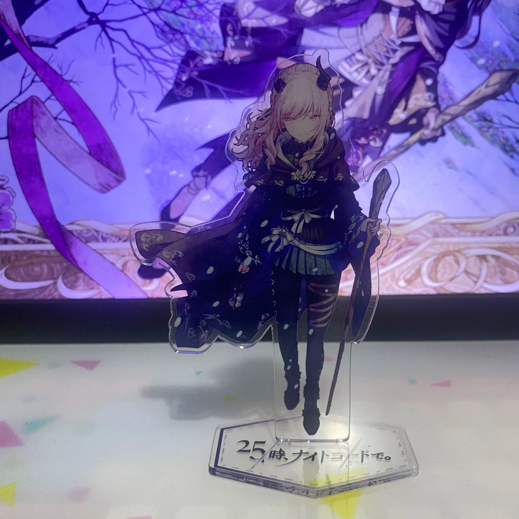 Anime Project Sekai Yoisaki Kanade Asahina Mafuyu Akiyama Mizuki Shinonome Ena Acrylic Stand Model Desk Display Standing Figure