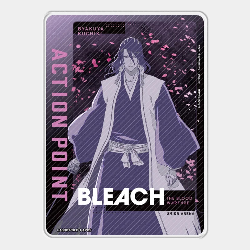 UA Bleach Thousand-Year Blood War Acrylic Card Toushirou Kurosaki Ichigo Kuchiki Rukia Nodt Cards Anime Game Collection Toy Gift