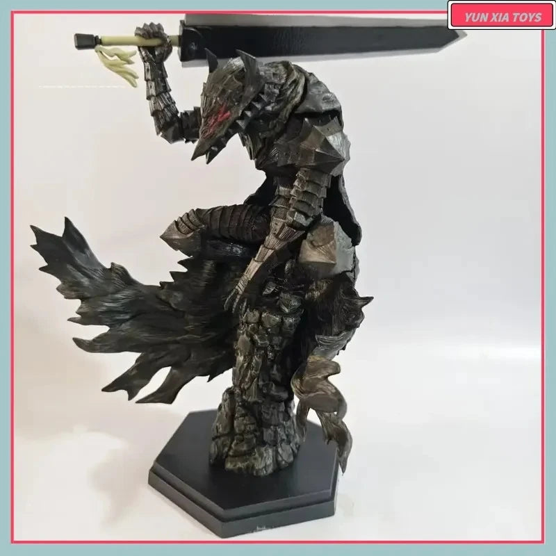 Berserk Guts 23cm In Armor Japanese Classics Anime Figure Model Gk Statue Collection Desktop Decoration Ornament Toys Boys Gifts