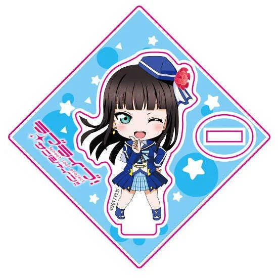 Fans Gifts Popular Anime LoveLive! Sunshine!!HD characters Mini Acrylic Stand Desktop Ornament birthday present Series About10cm