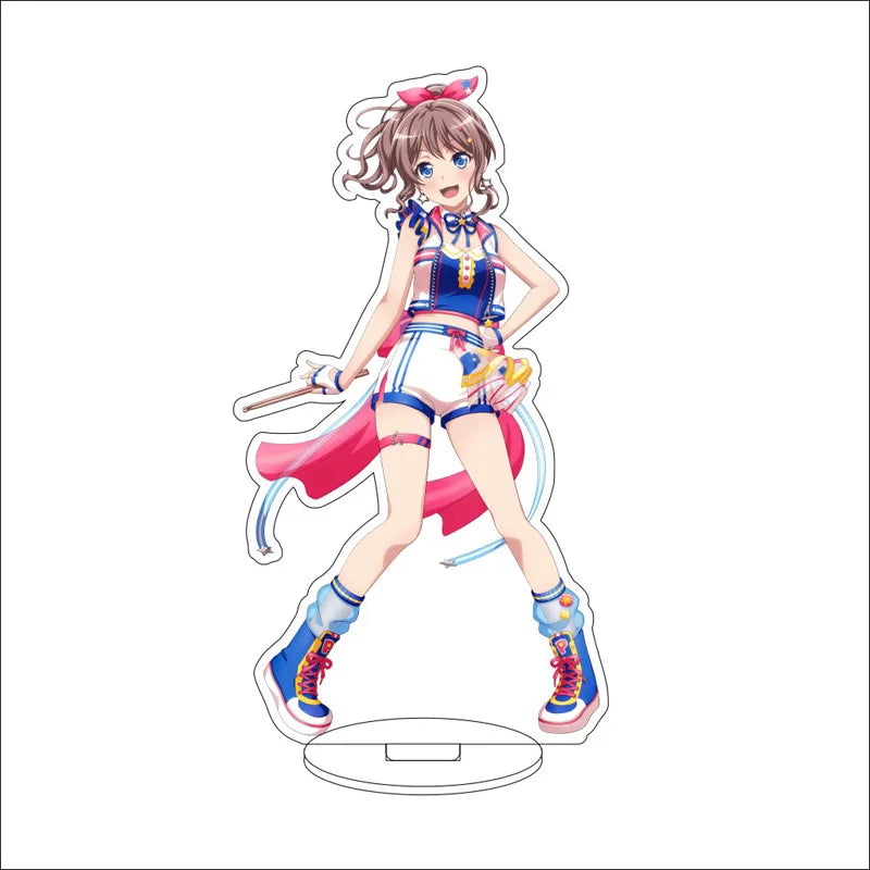 Anime BanG Dream! Acrylic Stand Ornaments Taki Shiina Rui Yashio Rei Wakana Kokoro Tsurumaki Figure Stand Halloween Gifts