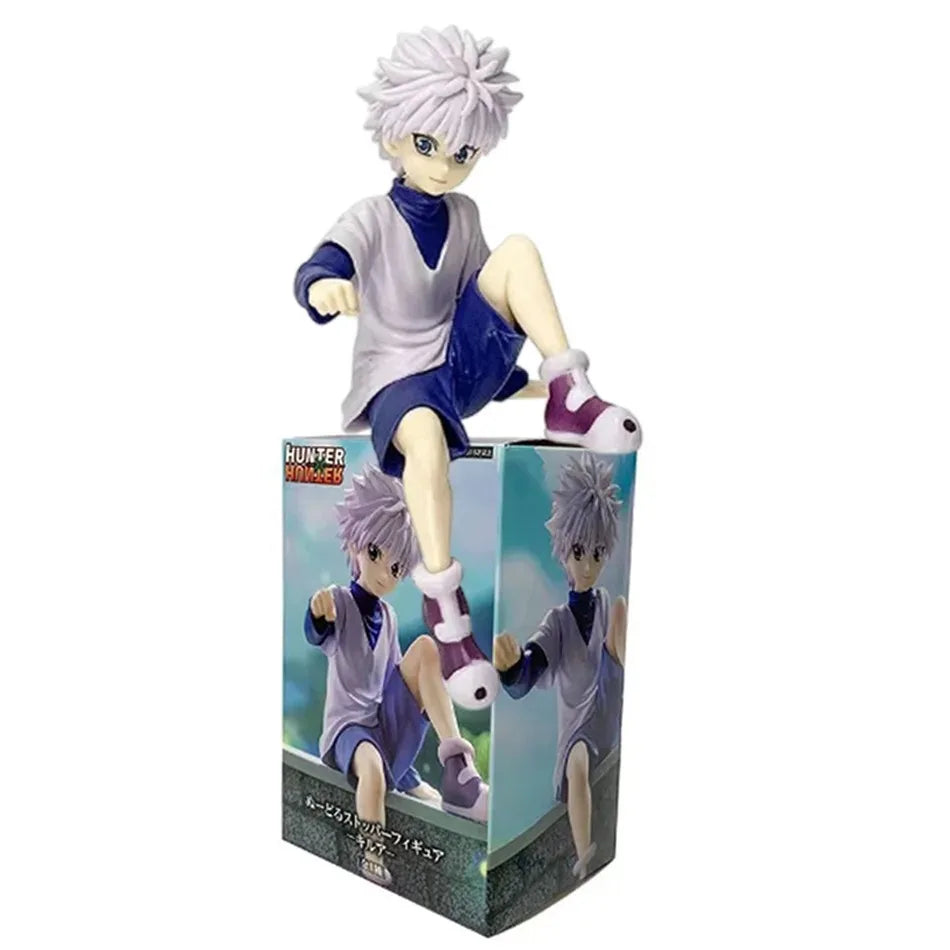 Hunter×Hunter Anime Figure Phantom Troupe Hisoka Action Figure Noodle Stopper Room Decoration Noodle Stopper PVC Model Toys