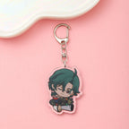 Anime Characters SK8 the Infinity Acrylic Car Keychain Accessories Trendy Bag Charms Backpack Pendant Key Ring Fans Friends Gift