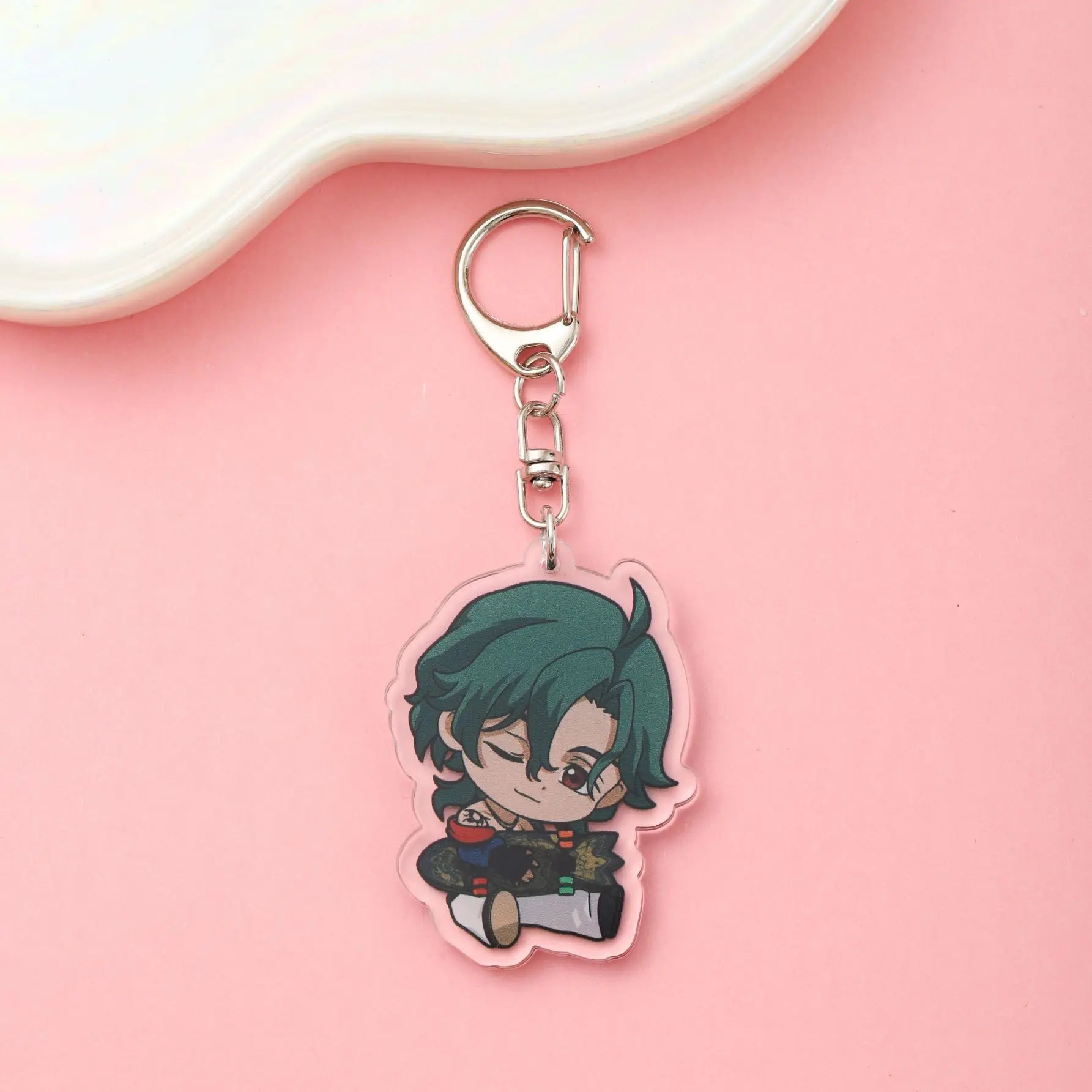 Anime Characters SK8 the Infinity Acrylic Car Keychain Accessories Trendy Bag Charms Backpack Pendant Key Ring Fans Friends Gift
