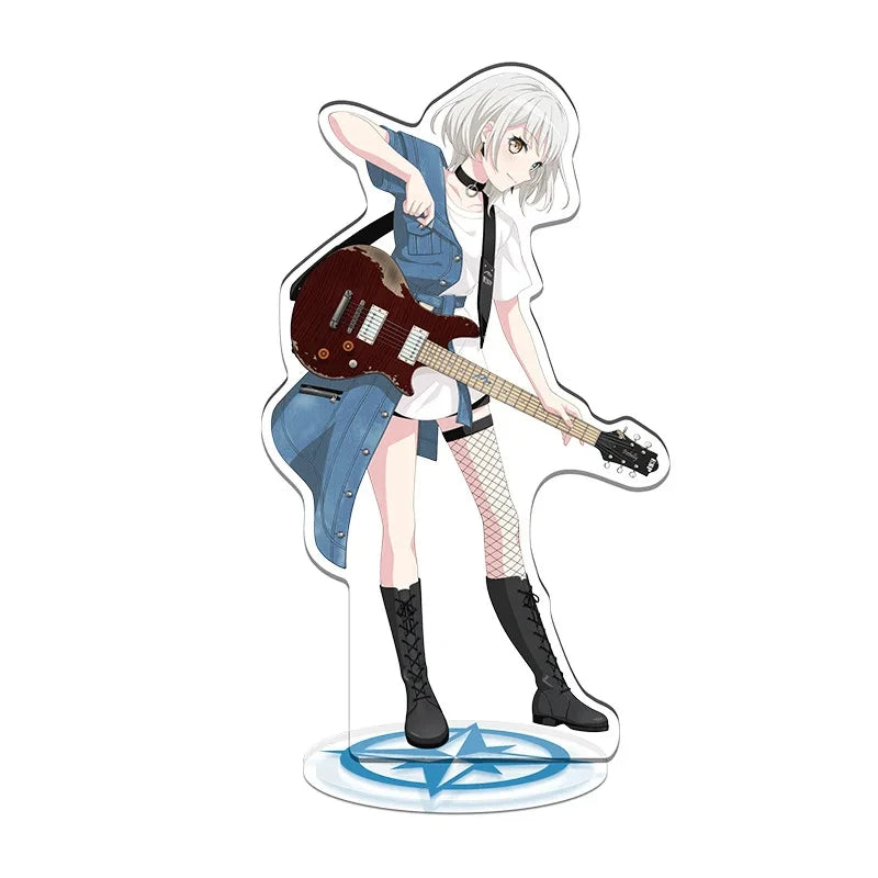 Anime BanG Dream!  It's MyGO!  Stand Model Figures Afterglow Cosplay Acrylic Sweet Maiden Band Desk Decor Standing Sign Fans Gif