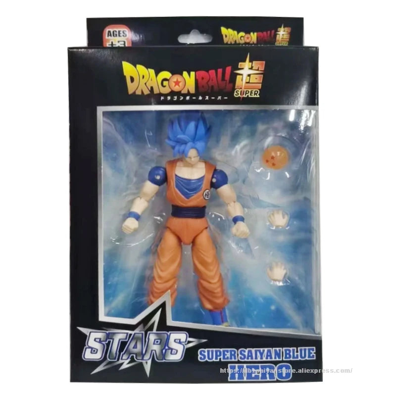 Dragon Ball SHF Goku Vegeta Action Figure Super Saiyan Gogeta Dbz Figurine PVC Collection Model Toys for Kids Gifts