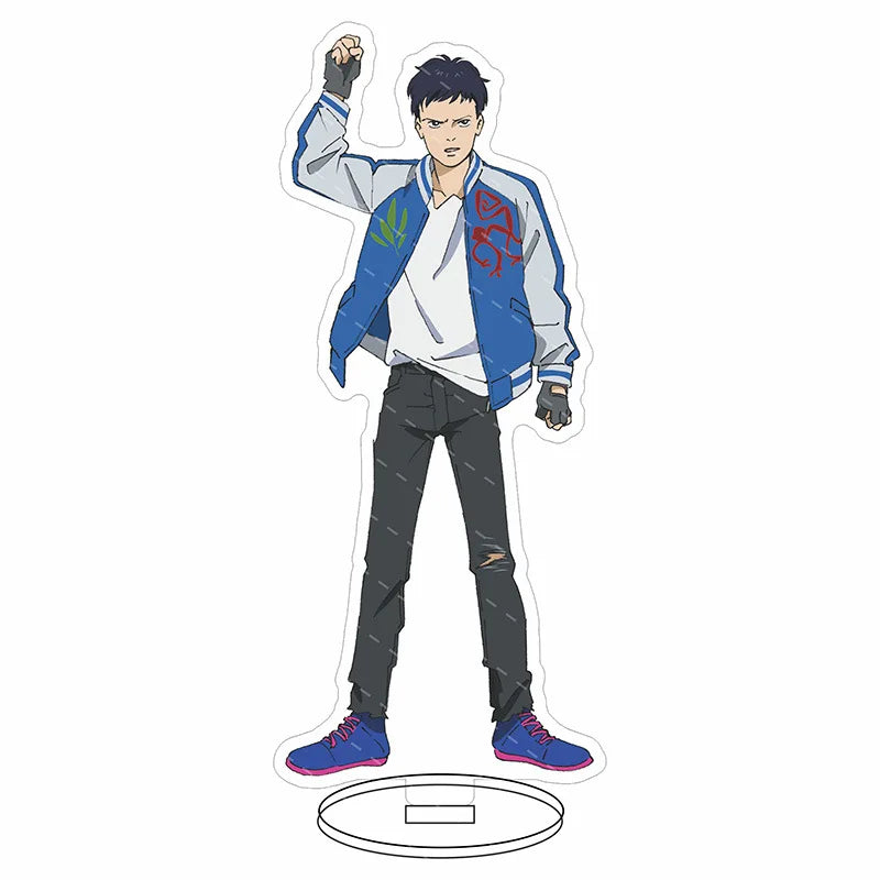 Cute Anime Banana Fish Ash Lynx Acrylic Stand Model Plate Gif Figure Display Wholesale Desk Decor Badge Charms Souvenir Cartoon