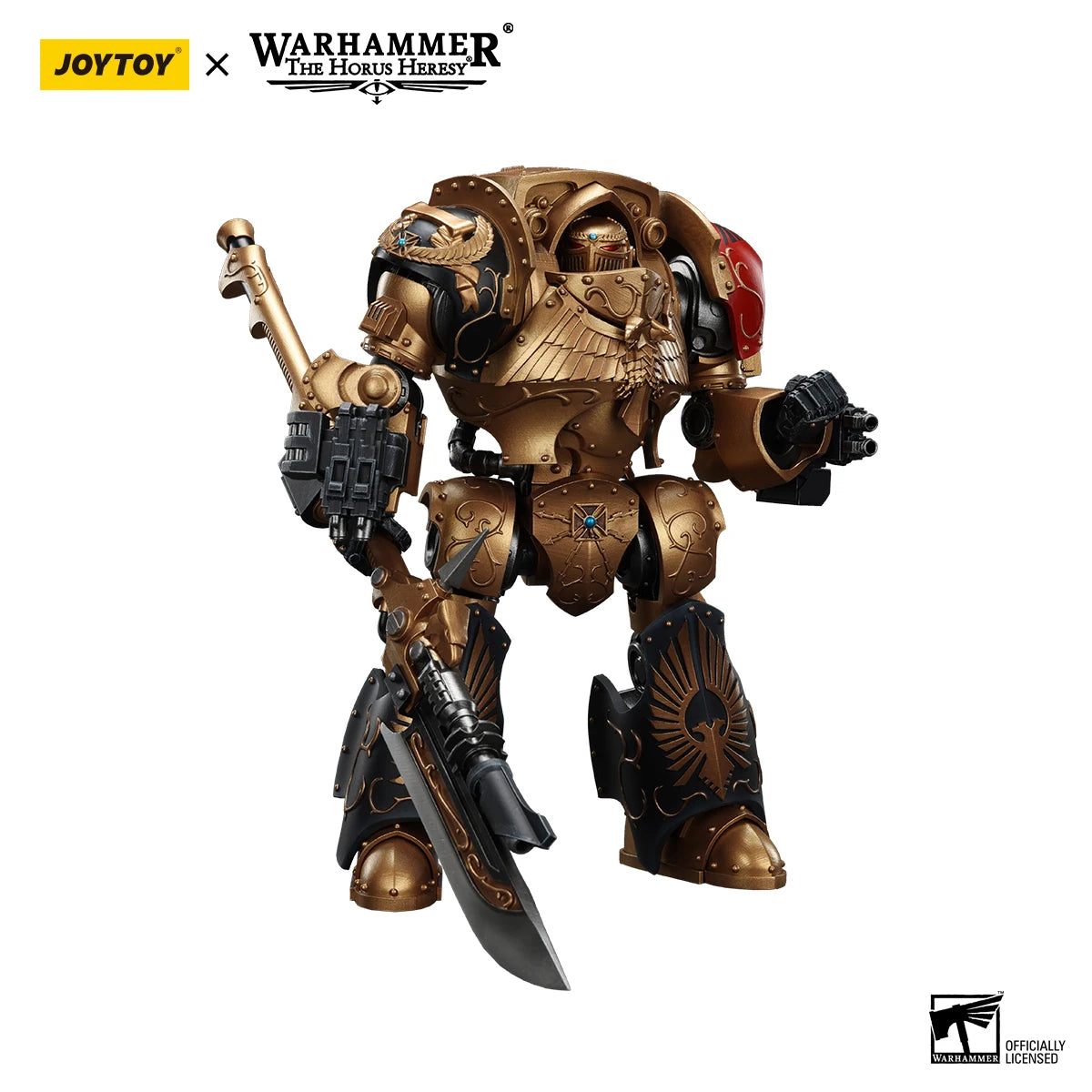 JOYTOY Warhammer 40k 1/18 Action Figures Legio Custodes Contemptor-Galatus Achillus Dreadnought