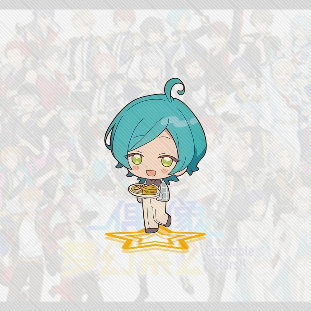 10CM game Ensemble Stars Acrylic Stand cute Model Desk Decor Cosplay Characters Ornament Accessories Good Christmas Gifts