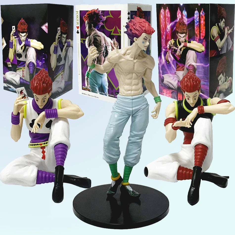 In Stock Anime Figure Hunter Hunter Grandista Hisoka Anime Action Figure Toys For Boys Girls Kids Children Birthday Gift ﻿