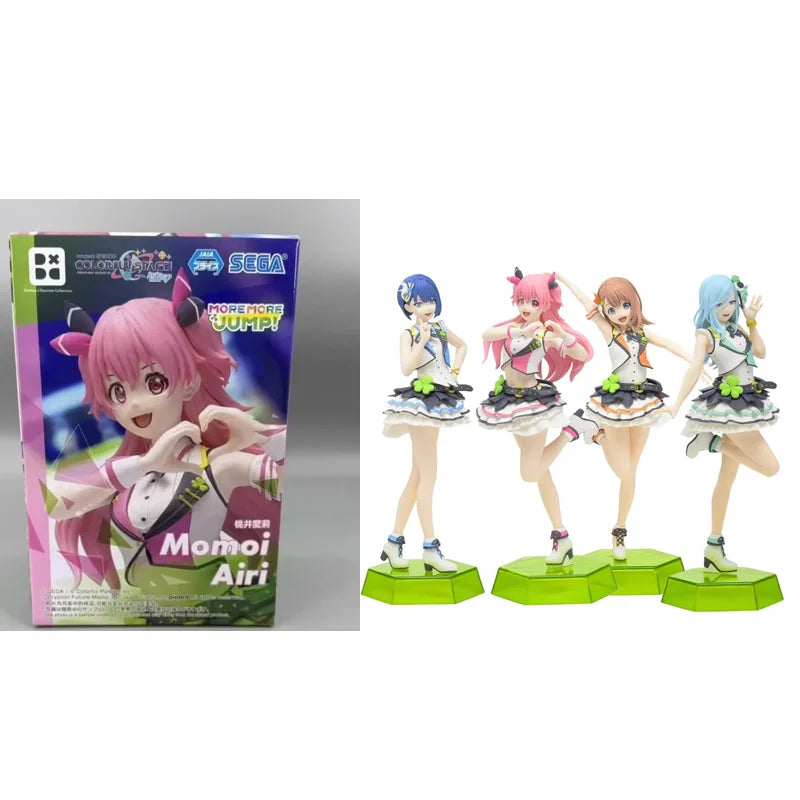 Genuine Sega Hatsune Miku DDC Hinomori Shizuku Momoi Airi Hanasato Minori Kiritani Haruka Figure Model Collector Figurine Toys