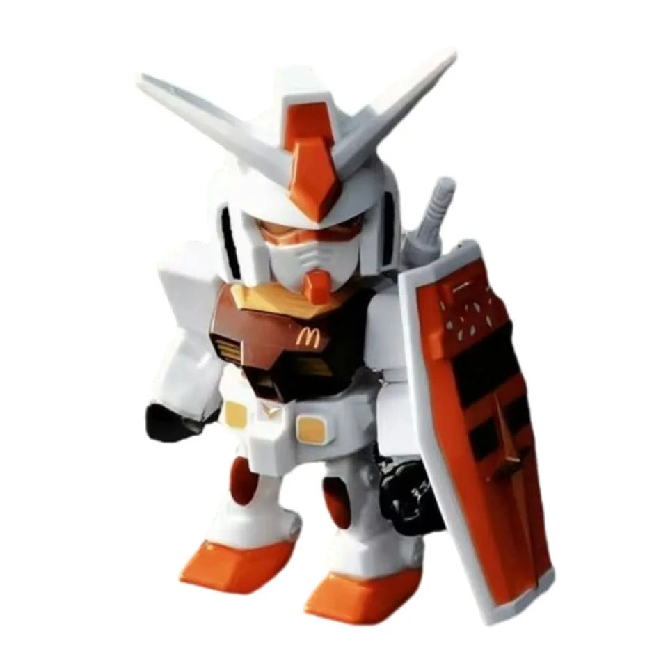 Mcdonald Gundam Figuur Qmsv Rx-78-2 Ver Angus Mobiel Pak Actie Beeldje Verzamelbaar Model Standbeeld Robot Kits Speelgoed gifts
