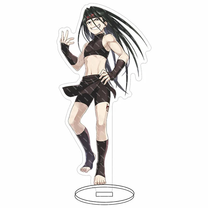 Anime Fullmetal Alchemist Acrylic Stand Action Figure PVC Desktop Stand Model Toy Christmas Gif