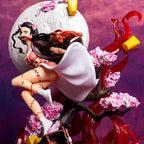 31cm Demon Slayer Kamado Nezuko Anime Girl Figure Model Gk Large Statue Boys Collection Desktop Decoration Ornament Toys Gifts