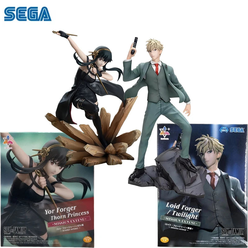 In stock SPY FAMILY Luminasta YOR FORGER LOID mission extend Original Anime Figure Model Toy Desktop ornaments decorate Gift