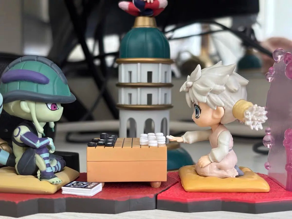 Re-Ment Hunter×Hunter Desktop Collection3 Gon Killua King Of Ants Scene Decoration 6pcs Action Figure Gift