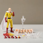 Kaiyodo Revoltech Saitama 1/12 Anime Action Figure Decoration Model Doll Toy Gift
