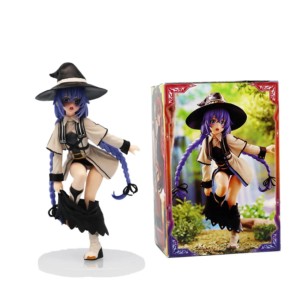 Anime Eris Greyrat Figurine Action Mushoku Tensei Jobless Reincarnation Figure Eris Statue Decoration PVC Collection Model Toys