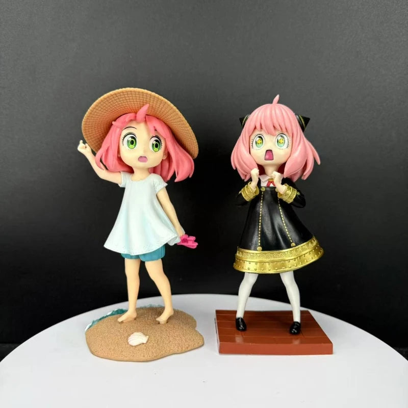 Anime Spy×family Figure Dolls Yor Forger Figurine Cute Anya Forger Figures Model PVC Collection Desktop Perimeter Toys Gifts