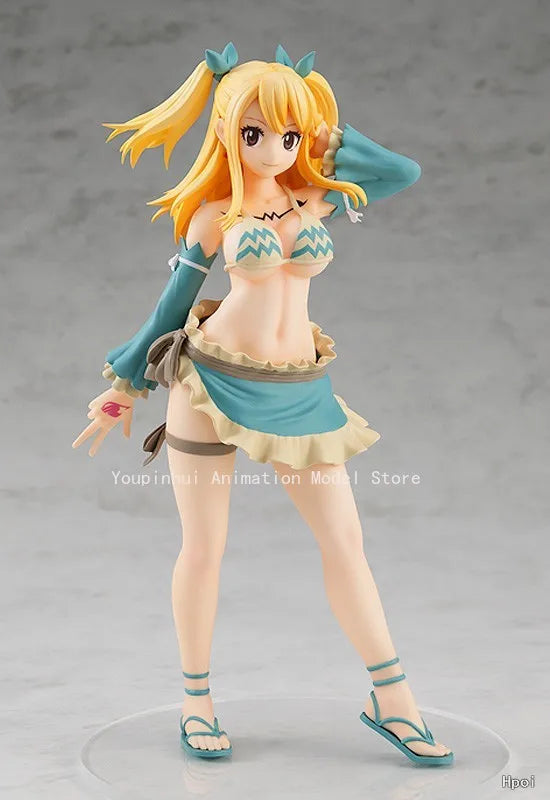 Original GSC PUP FAIRY TAIL  Lucy Heartfilia Taurus Form/Aquarius Form Toys Anime Figures Collection Ornaments Gifts