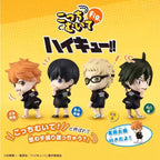 Haikyuu Anime Figures Toy Hinata Shoyo Tobio Kageyama Kei Tsukishima Tadashi Yamaguchi Toy Figures Capsule Toys