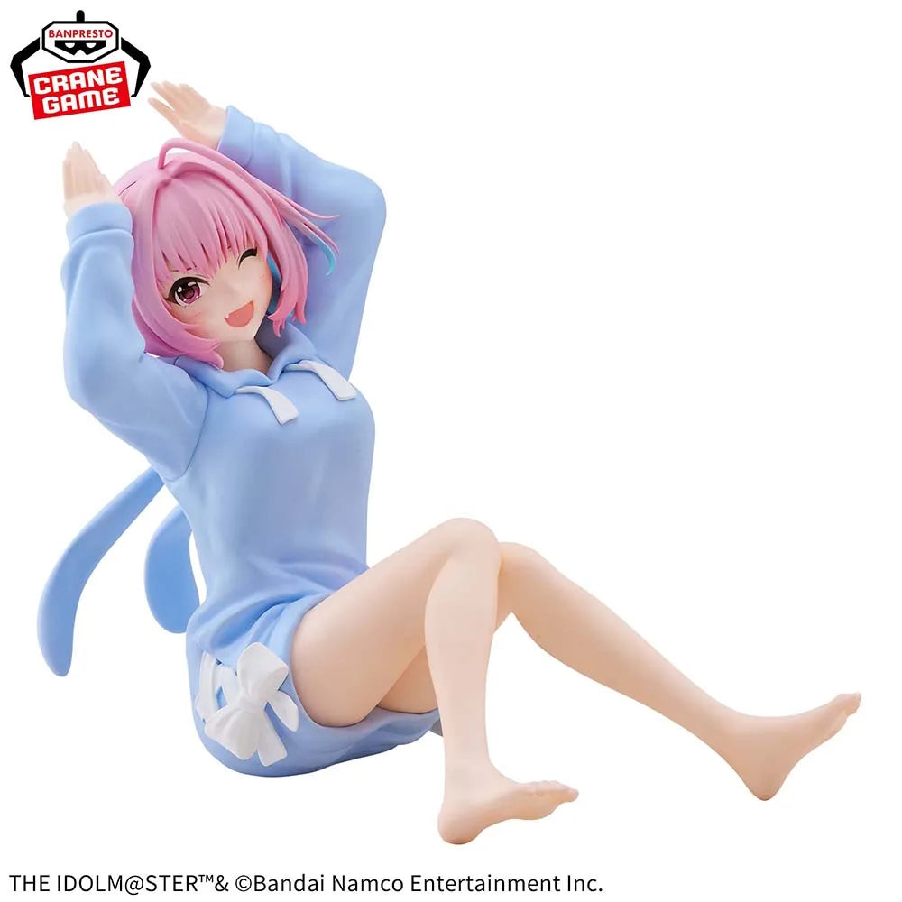 Banpresto BANDAI Yumemi Riamu Idolmaster Cinderella Girls -Relax time Anime Figure Model Genuine Boxed Toy brand new Spot goods