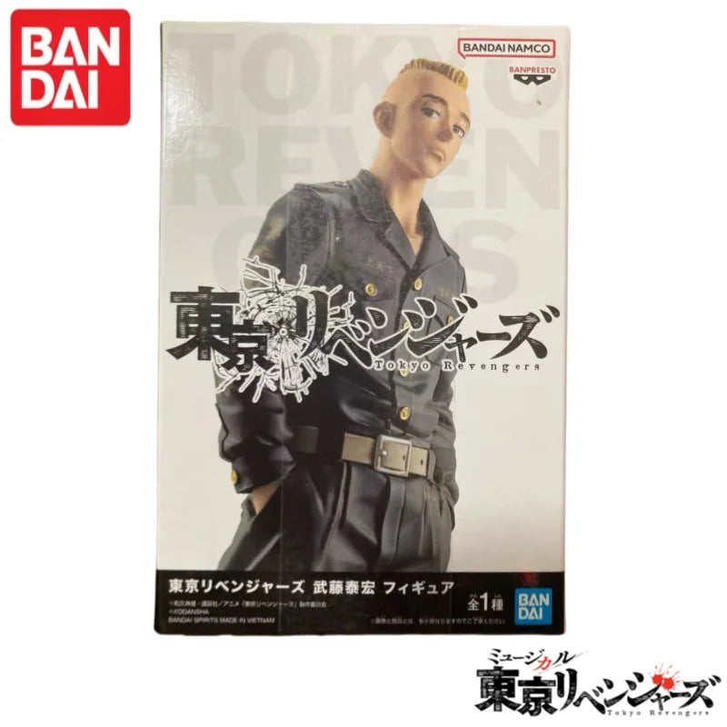 In Stock Original Bandai Banpresto Tokyo Revengers Original Box Mutou Yasuhiro Garage Kit Model Ornaments 100% Genuin