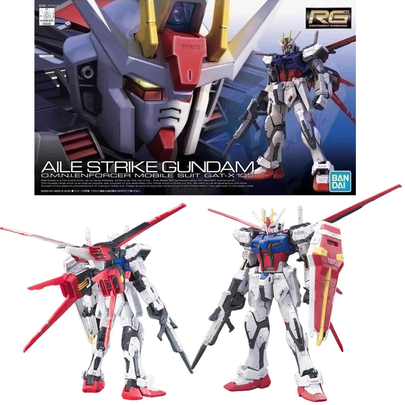 Fast Shipping Bandai RG RX-78-2 WING UNICORN GOD GUNDAM ASTRAY EXIA EPYON SAZABI Anime Original Model Toy Action Figure Children