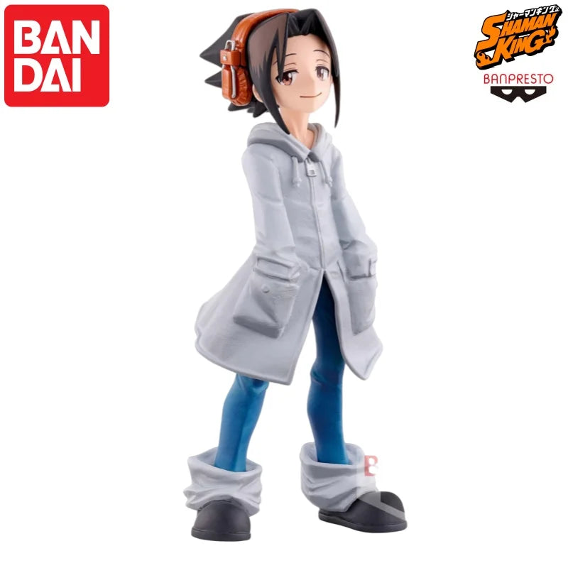 Bandai Banpresto Shaman King Yoh Asakura Vol.3 Statue Undefined Garage Ornaments Anime Characters Action Figure In Stock