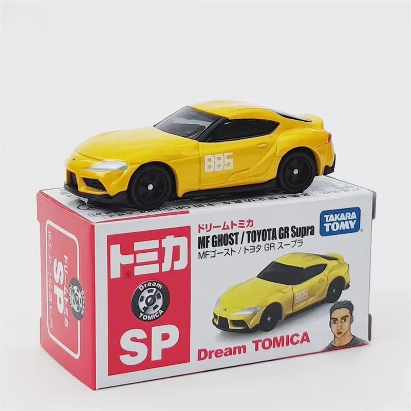 TOMY Initial D AE86 RX7 GTR Supra Alloy Car Diecasts & Toy Vehicles Car Model Miniature Scale Model Car For Children