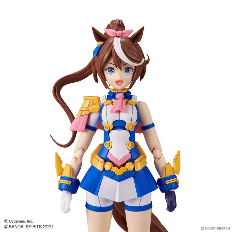 Bandai Original 30 Minutes Series 30ms From Uma Musume Pretty Derby Anime Figure Tokai Teio Joints Movable Action Cool Toy Gifts