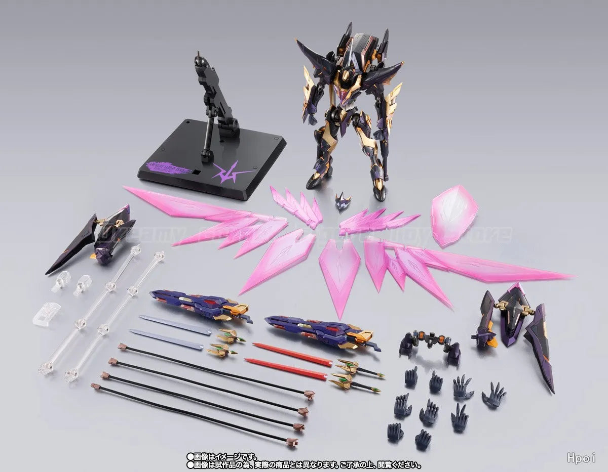 【In Stock】Original BANDAI SPIRITS METAL BUILD DRAGON SCALE CODE GEASS LANCELOT ALBION ZERO Mecha Model Collection Ornament