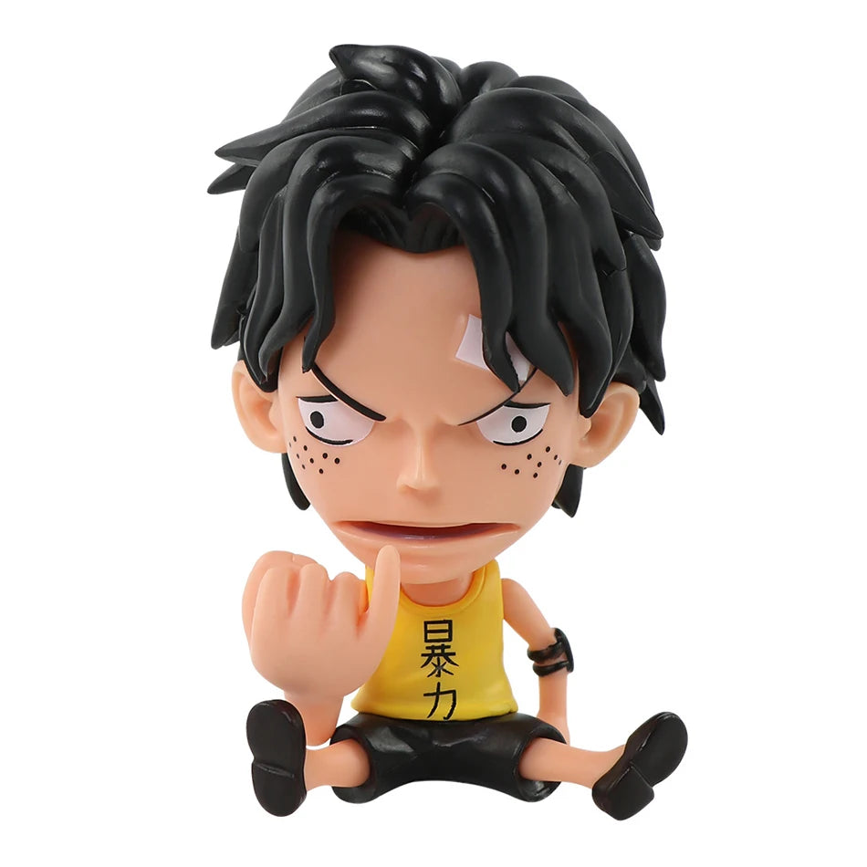 One Piece Anime Sitting Handsome Luffy Handsome PVC Model Blind Box Jobasolon Handsome Decoration Anime Periphery